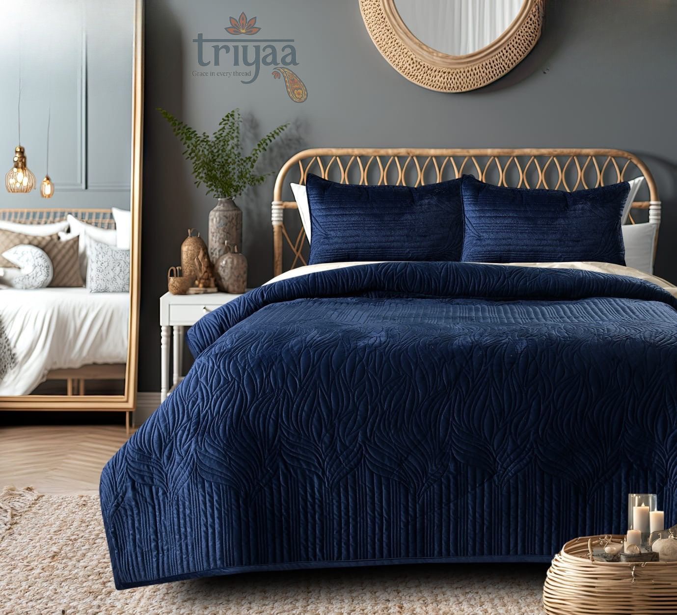 Triyaa Luxe Warm Bed Cover