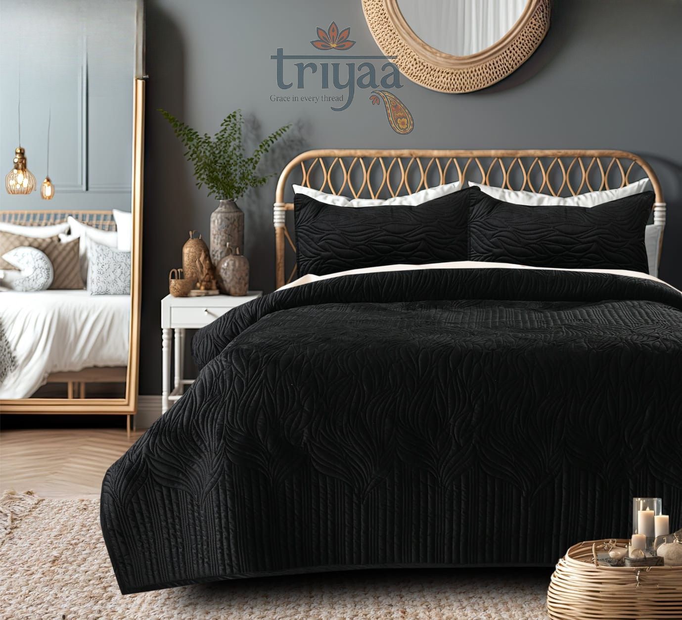 Triyaa Luxe Warm Bed Cover