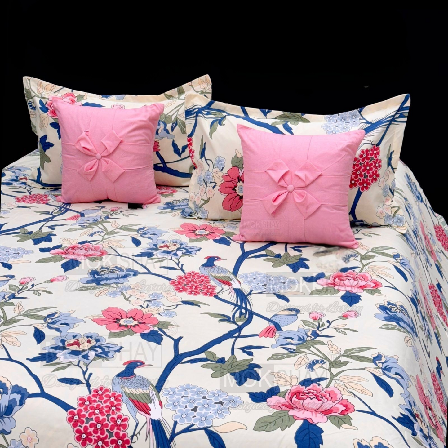 Verdant Bloom 5-Piece Premium Bedding Set