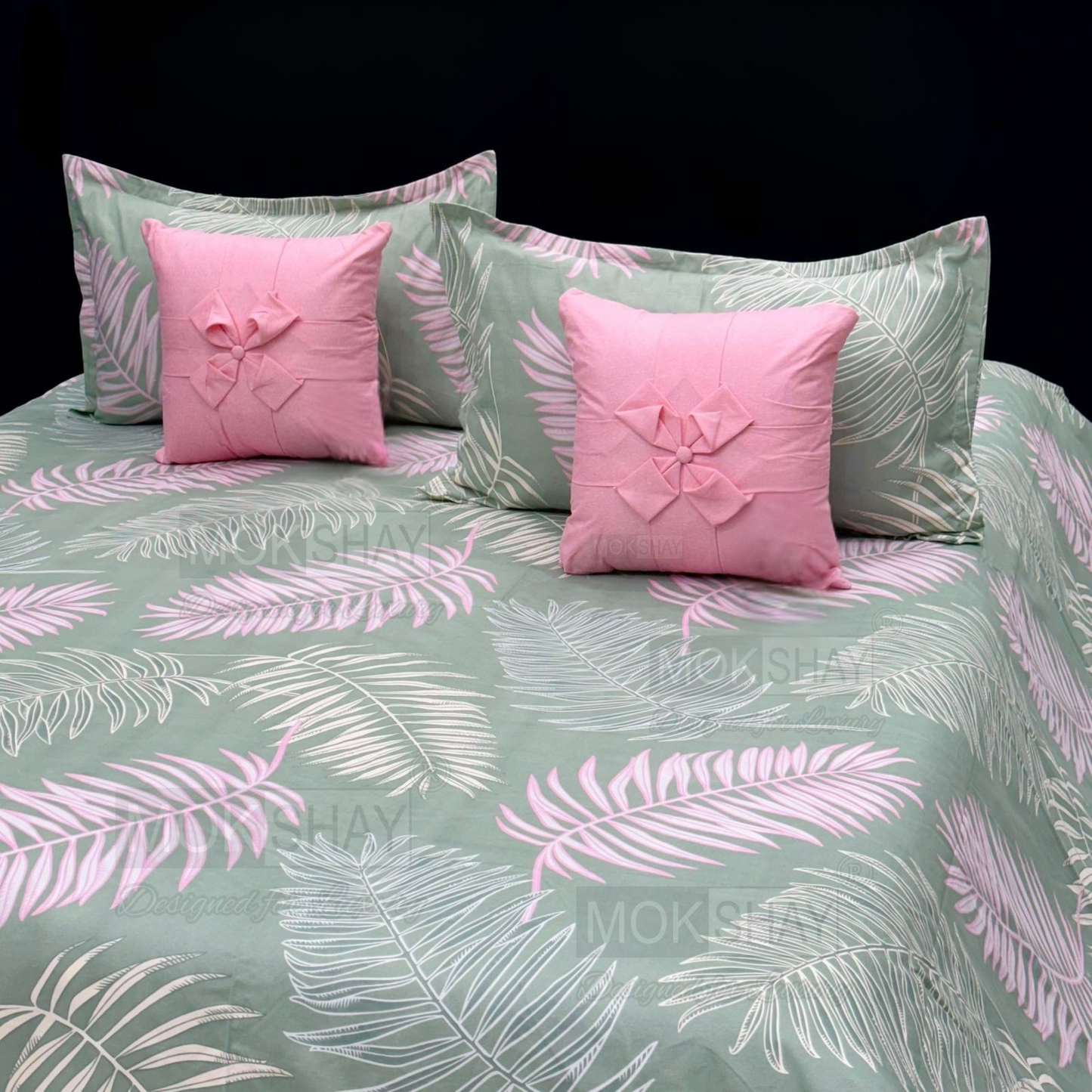 Verdant Bloom 5-Piece Premium Bedding Set