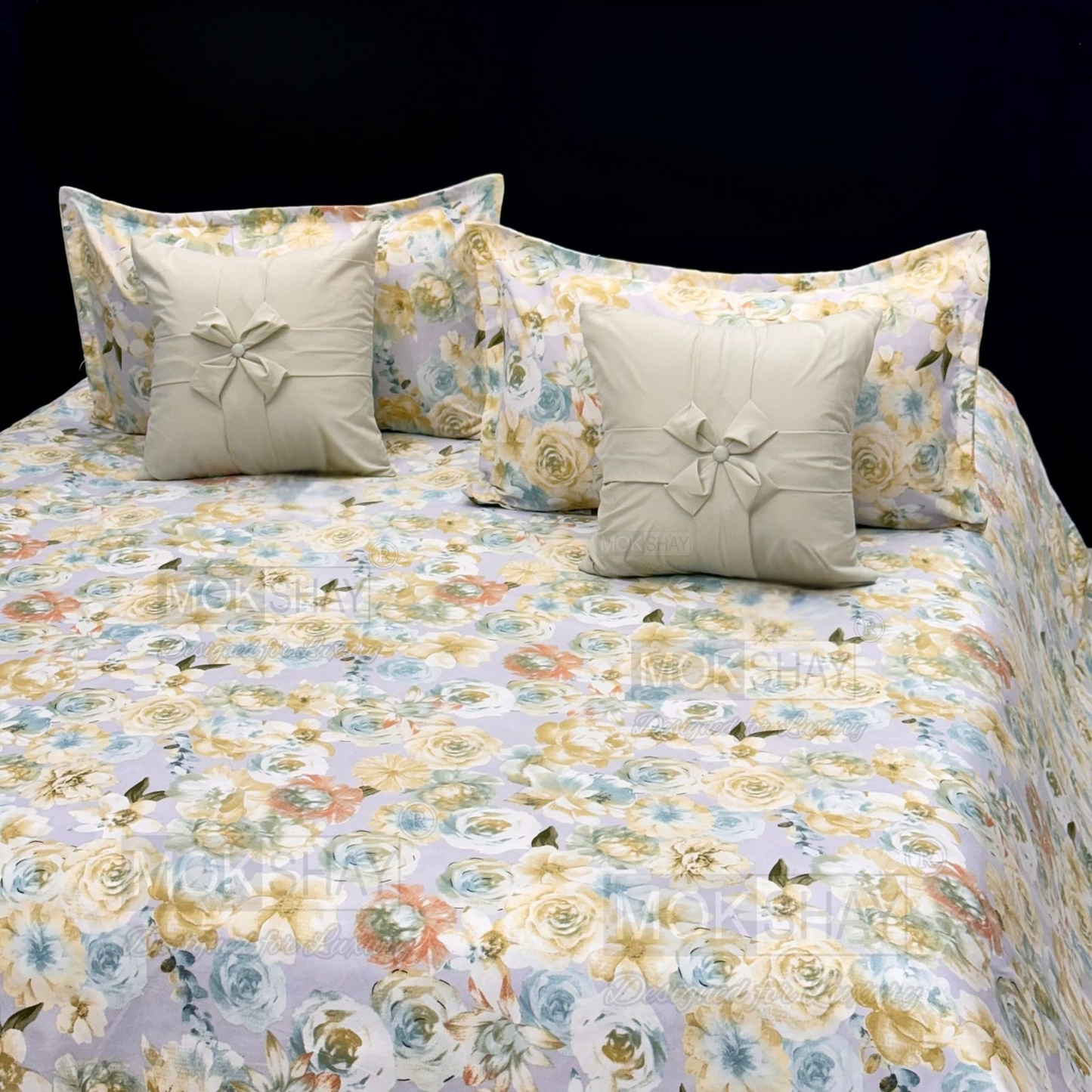 Verdant Bloom 5-Piece Premium Bedding Set