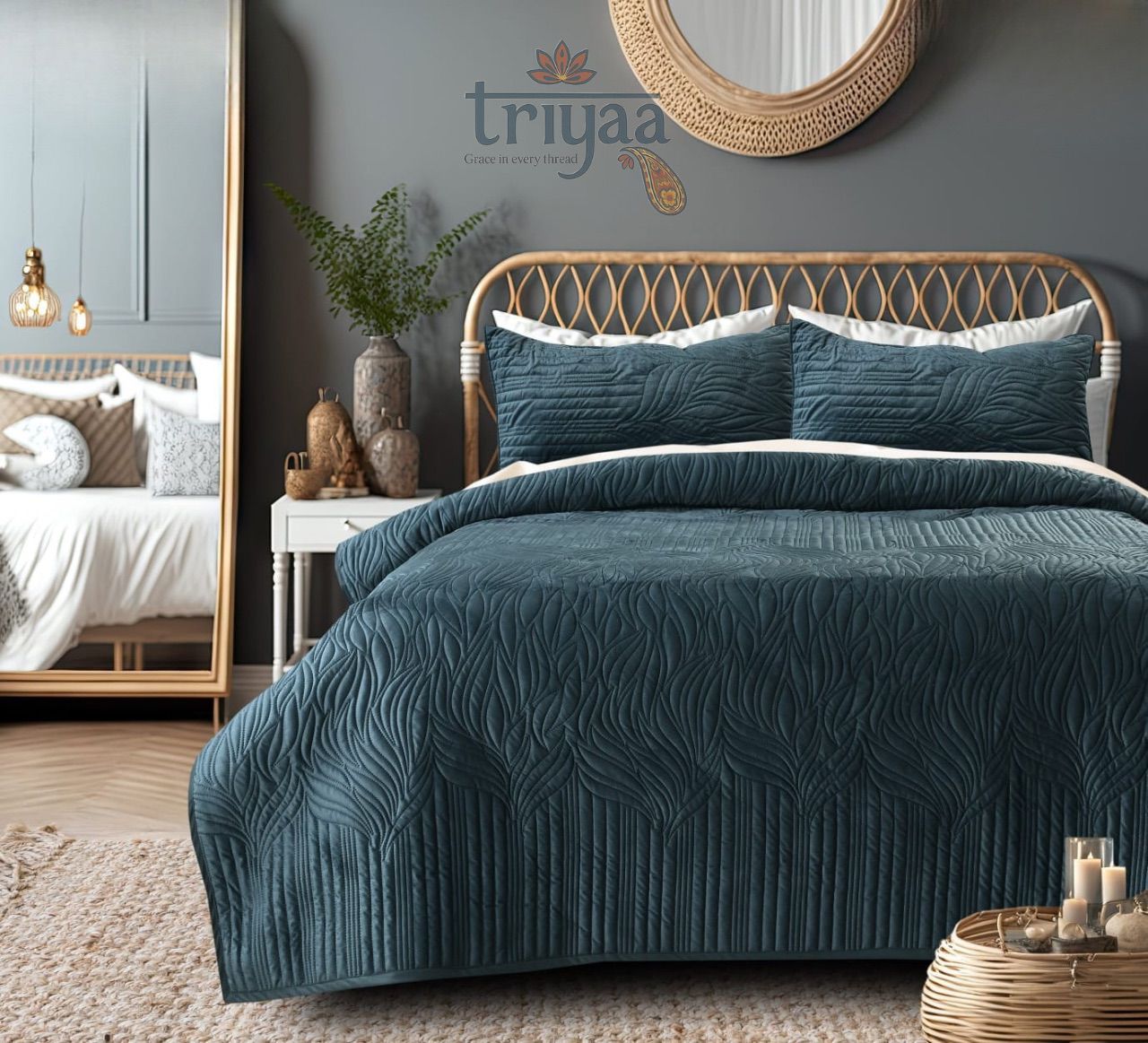 Triyaa Luxe Warm Bed Cover